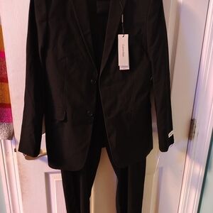 Calvin Klein Black Boy's Suit